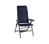 Fauteuil de camping - SUNROAD - Major - Toile mesh 3D - Dossier réglable 5 positions - Bleu nuit