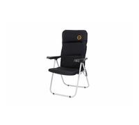 Fauteuil de camping confort pliable O'Camp Noir 105x62x70 cm
