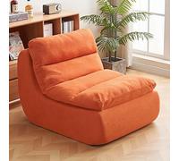 Fauteuil de cheminée, pouf compressé, canapé lit modulaire confortable pour salon, chambre à coucher ou bureau, sièges d'angle polyvalents avec pédale