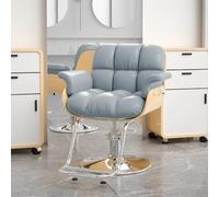 Fauteuil de coiffeur, fauteuil de salon de coiffure, fauteuil de coiffeur pivotant et confortable pour une utilisation professionnelle