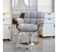 Fauteuil de coiffeur, fauteuil de salon de coiffure, fauteuil de coiffeur pivotant et confortable pour une utilisation professionnelle