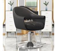 Fauteuil De Coiffure Hydraulique Robuste, Pivotant À 360°, Doté D'un Siège Épais Et Confortable Et D'une Hauteur Réglable ;Aux Salons De Coiffure Et Aux Salons De Beauté.,Bb