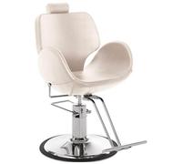 Fauteuil de coiffure Lumia blanc