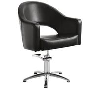 Fauteuil de coiffure Paris base étoile chromée