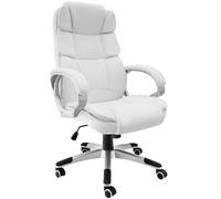Fauteuil de direction bureau avec accoudoirs rotatif à 360° réglable en hauteur