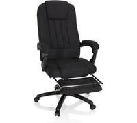 Fauteuil de direction RELAX CL190 avec repose-pieds Noir