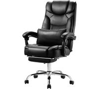 Fauteuil de direction VEVOR Chaise de bureau pivotante, chaise de bureau ergonomique, inclinable à 135°, réglable en hauteur, convient pour le travail, les études et le divertissement