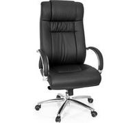 Fauteuil de direction XXL G 600 simili cuir noir hjh OFFICE Noir