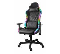 Fauteuil de gaming - DELTACO GAMING - GAM-080 - Réglable en hauteur - Accoudoirs - Cuir synthétique
