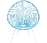 Fauteuil de jardin Acapulco bleu Kare Design