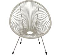Fauteuil de jardin Acapulco Mono beige Kare Design