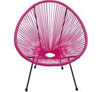 Fauteuil de jardin Acapulco rose Kare Design