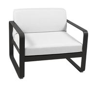 Fauteuil de jardin Bellevie cushion fabric Sunbrella® grey white