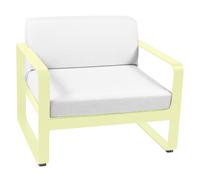 Fauteuil de jardin Bellevie cushion fabric Sunbrella® grey white