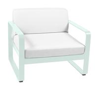 Fauteuil de jardin Bellevie cushion fabric Sunbrella® grey white