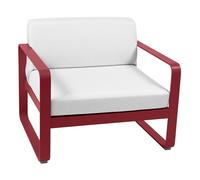 Fauteuil de jardin Bellevie cushion fabric Sunbrella® grey white