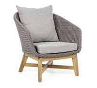 Fauteuil de jardin Bizzotto Coachella - Gris
