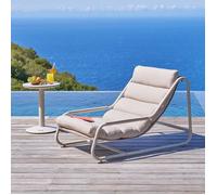 Hespéride – Fauteuil de jardin Celestam en acier 2 places Argile