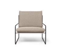 Fauteuil de jardin Desert LxWxH 79x85x78cm/base black powder-coated