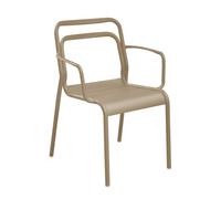 Fauteuil de jardin empilable aluminium - EOS
