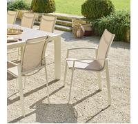 Hespéride Fauteuil Axant Lin/Argile