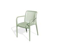 Fauteuil de jardin empilable en polypropylène