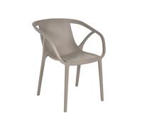 Fauteuil de jardin empilable en polypropylène renforcé