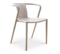 Fauteuil de jardin empilable en polypropylène sable