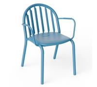 Fauteuil de jardin empilable Fatboy Fred - Bleu Wave