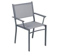 Fauteuil de jardin empilable FERMOB Costa - Gris Orage