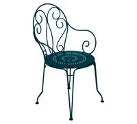 Fauteuil de jardin empilable FERMOB Montmartre - Bleu Acapulco