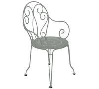 Fauteuil de jardin empilable FERMOB Montmartre - Gris Lapilli