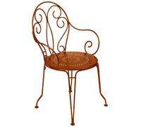 Fauteuil de jardin empilable FERMOB Montmartre - Orange Confite