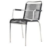 Fauteuil de jardin empilable FIAM Mya Spaghetti - Noir