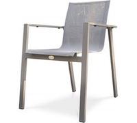 Fauteuil de jardin empilable ZAHARA - DCB GARDEN - ZAHARA-FT Taupe G