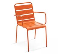 Fauteuil de Jardin en métal Orange - Palavas