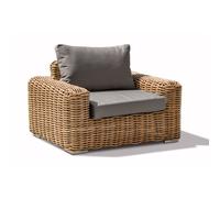 Fauteuil de jardin en résine tressée