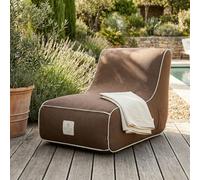 Fauteuil de jardin gonflable riviera collection moka - chocolat