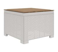 Fauteuil de jardin individuel avec coussin, polypropylène imitation rotin | Structure rigide, finition vibrante, montage entre deux, nettoyage avec chiffon, coussin rotatif