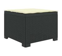 Fauteuil de jardin individuel avec coussin, polypropylène imitation rotin, | Texture rotin synthétique, design contemporain, nettoyage facile, montage entre deux personnes, utilisation extérieure et