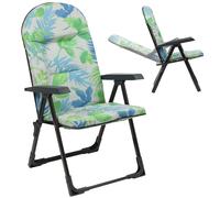 Fauteuil de jardin KADAX avec dossier réglable, chaise de relaxation