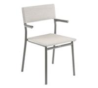 Fauteuil de jardin LAFUMA ORON Batyline Duo Titane - Gris Galet