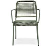 Fauteuil de Jardin "Marceau" 78cm Vert Olive Vert