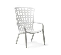 Fauteuil de Jardin Nardi Folio 40300.00.000.04 Bianco