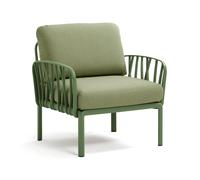 NARDI fauteuil pour l'extérieur KOMODO (Agave / Jungle - Polypropylène fibre de verre et tissu Sunbrella)