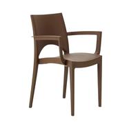Fauteuil de Jardin Paris Grand Soleil en Polypropylène avec Accoudoirs