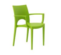 Fauteuil de Jardin Paris Grand Soleil en Polypropylène avec Accoudoirs