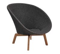 Cane-line Fauteuil lounge Peacock, Designer Johannes Foersom & Peter Hjort-Lorenzen, 87x91x93 cm