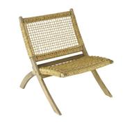 Fauteuil de jardin - Proloisirs - Sila - Naturel - Fauteuil pliant - Acacia FSC