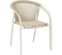 Fauteuil de jardin Riu muesli et argile Hespéride